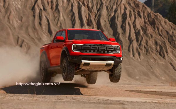 Ngoại thất siêu bán tải Ford Ranger Raptor 2023
