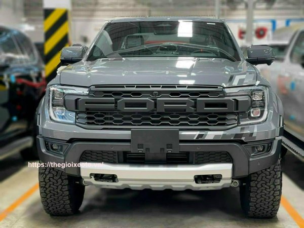 đầu xe Ford Ranger Raptor 2023