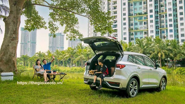 khoang hành lý Ford Territory 2023