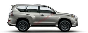 Lexus GX 460 màu bạc 1J7