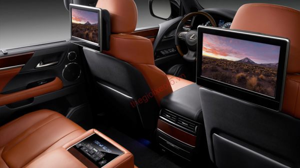 Đánh giá nội thất Lexus LX 570 2021