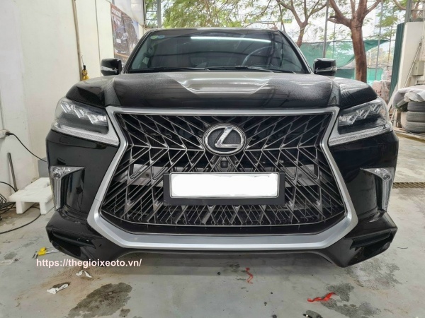 đầu xe Lexus LX570 2015-2021 độ body kit Super Sport