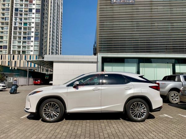 Ảnh Lexus RX350 2020 màu trắng ngọc trai