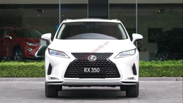 Ảnh Lexus RX350 2020 màu trắng ngọc trai