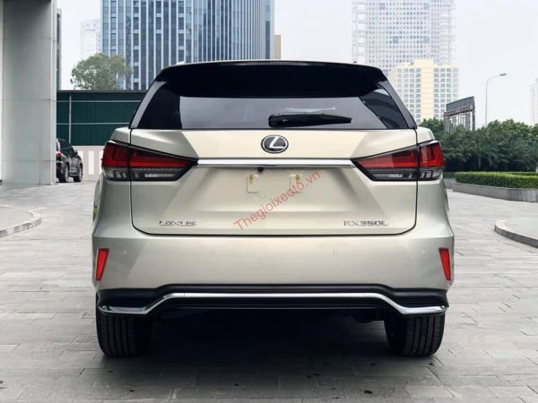 Ảnh Lexus RX350 2020 màu vàng be