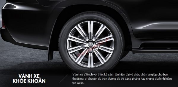 Đánh giá ngoại thất Lexus LX570 2021