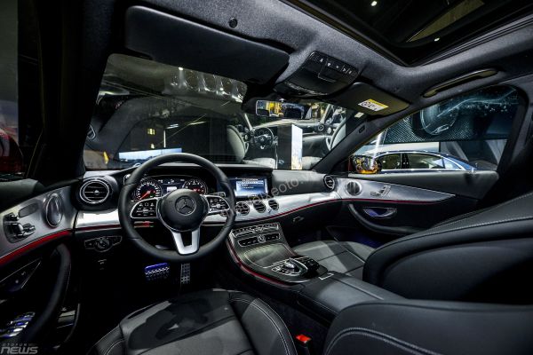 nội thất xe mercedes e200 sport 2019