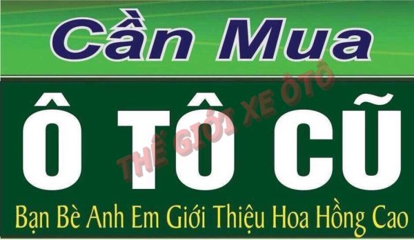 Mua và bán xe Toyota đã qua sử dụng