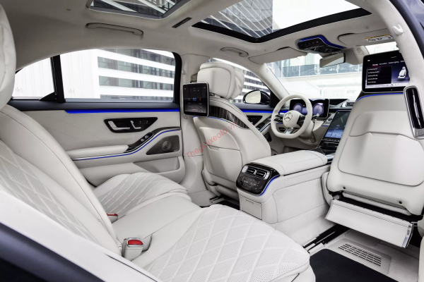 tiện nghi Mercedes S Class 2021