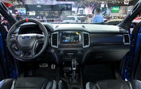 bảng taplo Bán tải Ford Ranger Raptor 2021