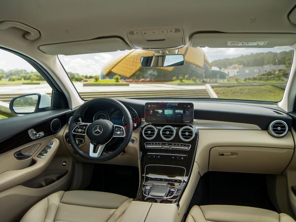 nội thất mercedes glc 2021