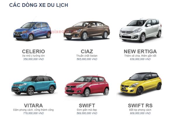 đại lý suzuki Vĩnh Phúc