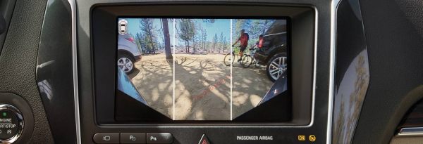 hệ thống camera quan sát phía trước góc rộng 180⁰ trên explorer
