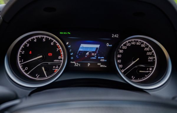 đồng hồ đa thông tin toyota camry 2.5q