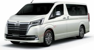 toyota Granvia màu trắng ngọc trai (070)