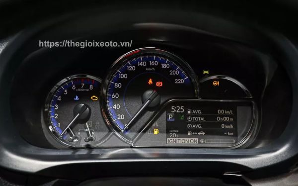bảng đồng hồ Toyota Vios 2021