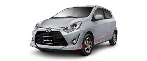 Toyota Wigo màu bạc