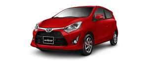 Toyota Wigo màu đỏ