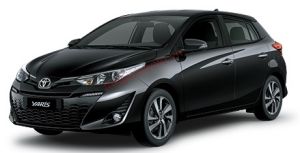 Toyota Yaris màu đen (218)