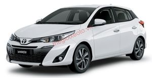 Toyota Yaris màu trắng (040)
