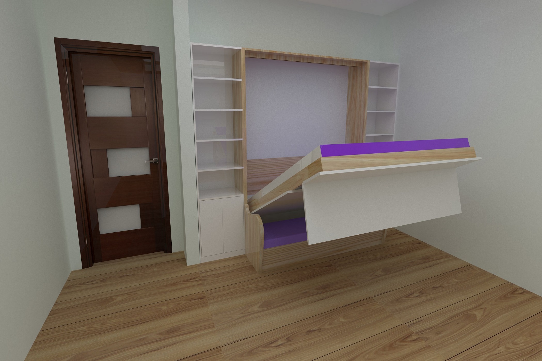 Những mẫu giường gấp thông minh đẹp nhung-mau-giuong-gap-thong-minh-dep