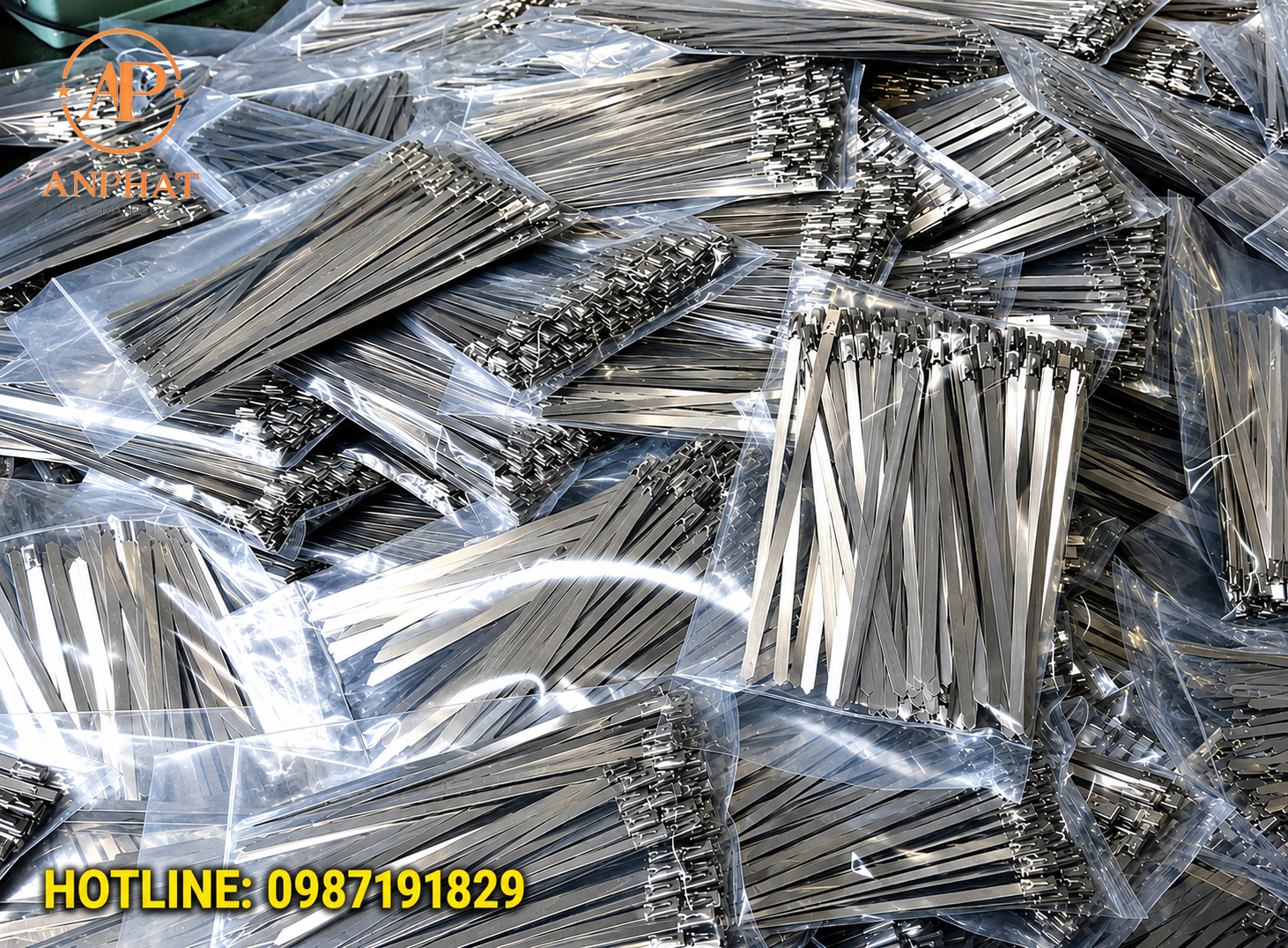 Dây thít inox ( lạt thít , dây rút inox ...)