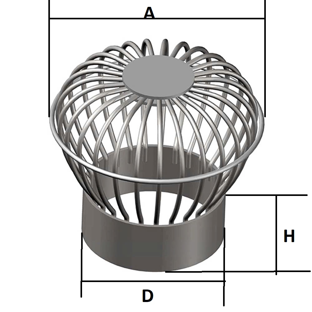 Quả cầu chắn rác inox