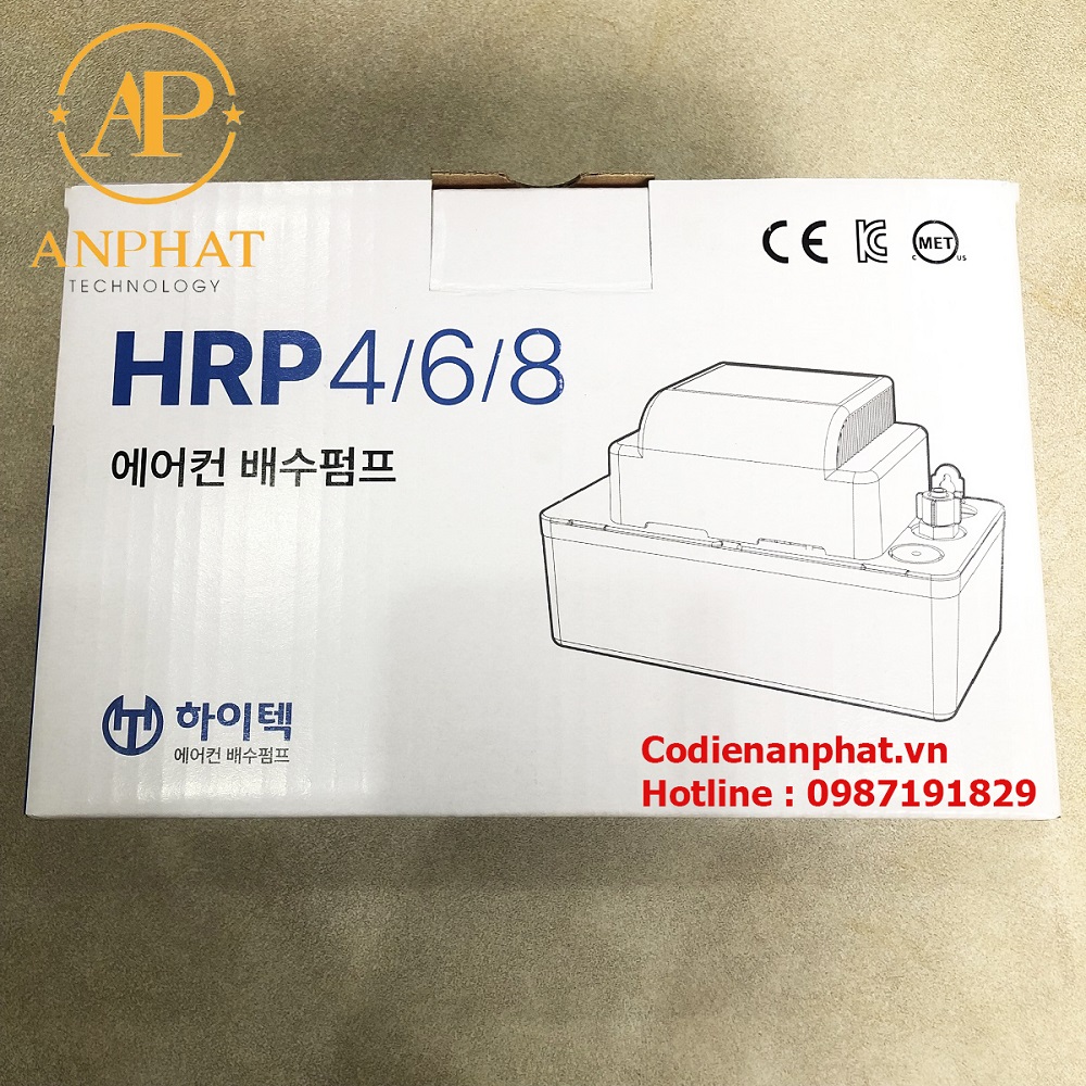 Máy bơm nước ngưng điều hòa HRP-6M ( đẩy cao 6 mét)