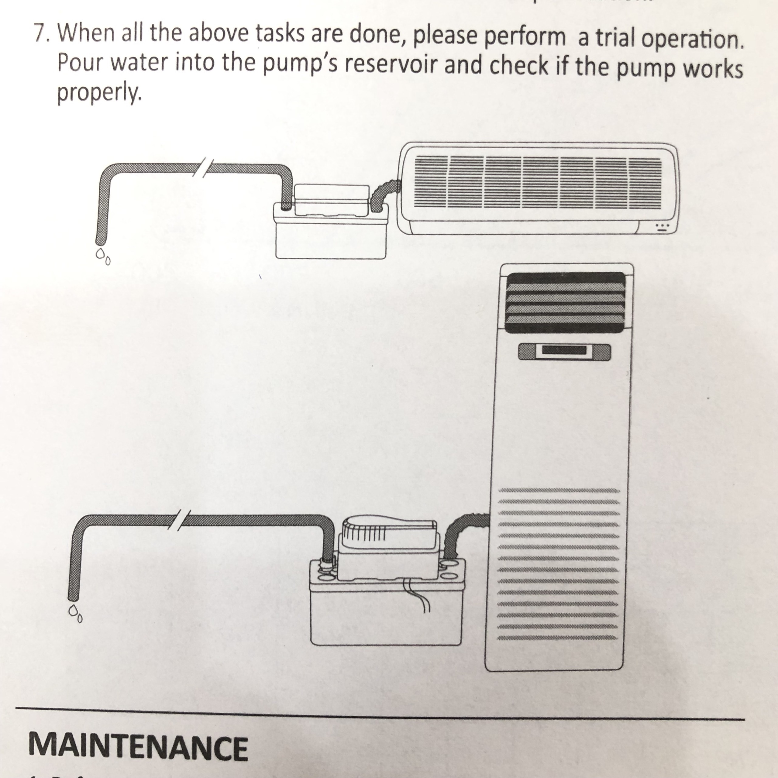 Máy bơm nước ngưng điều hòa HRP-6M ( đẩy cao 6 mét)