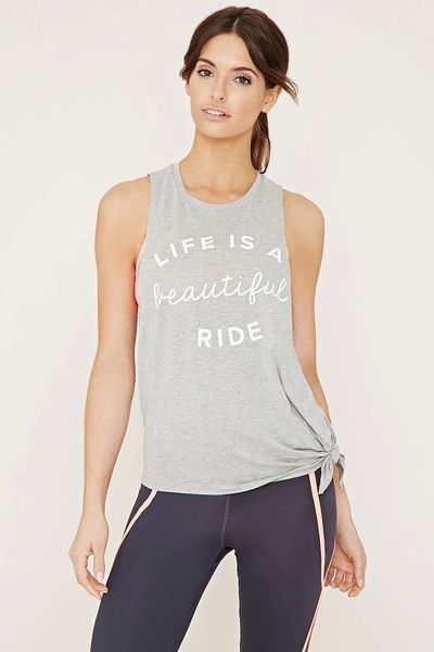 Bộ áo xám quần leggings