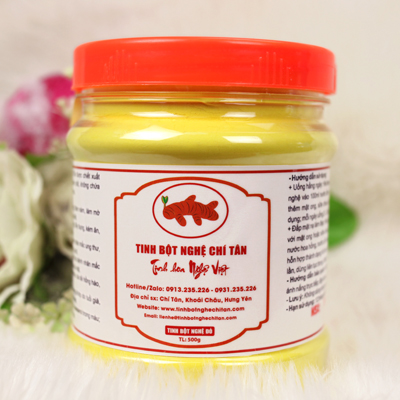 Tinh bột nghệ đỏ (500g)