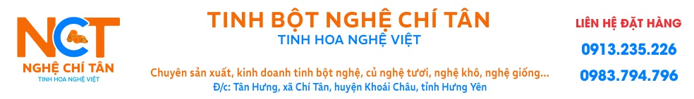 Tinh Bột Nghệ Chí Tân