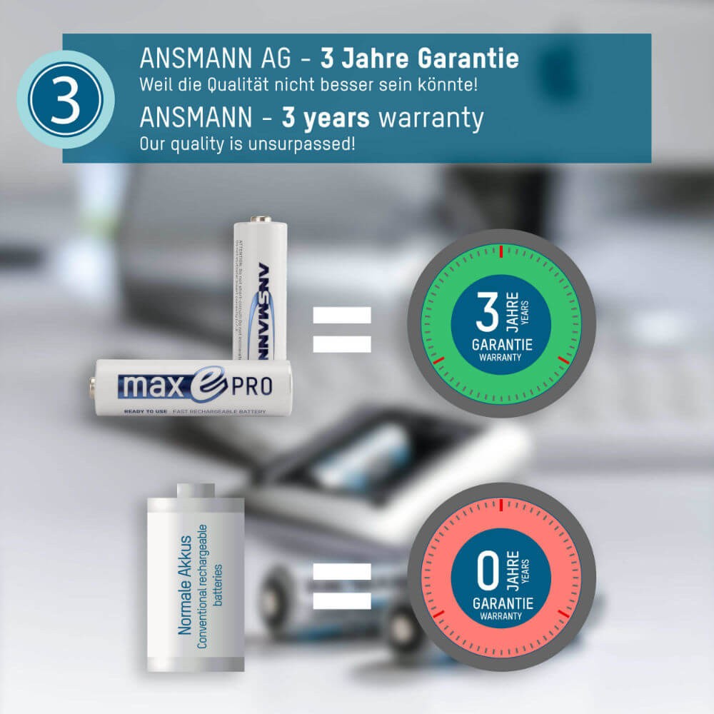 Pin sạc AA Ansmann Max E Pro 2000mAh