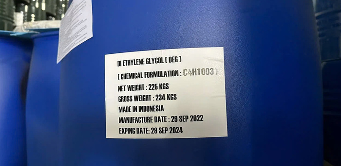 Dung môi Diethylene Glycol