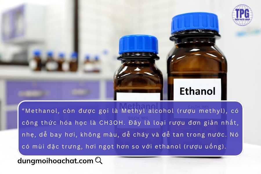 Định nghĩa của dung môi Methanol 