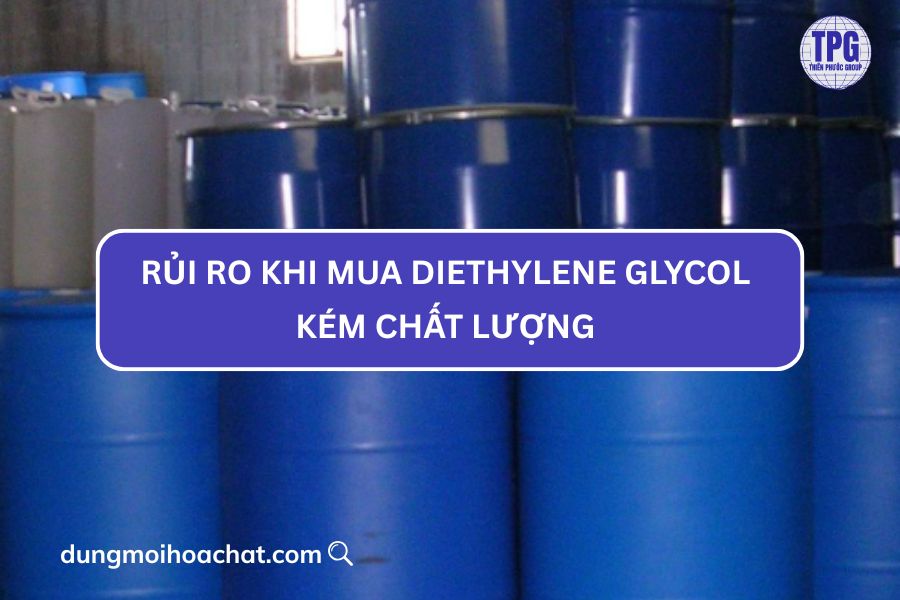 rủi ro khi mua deg kém chất lượng