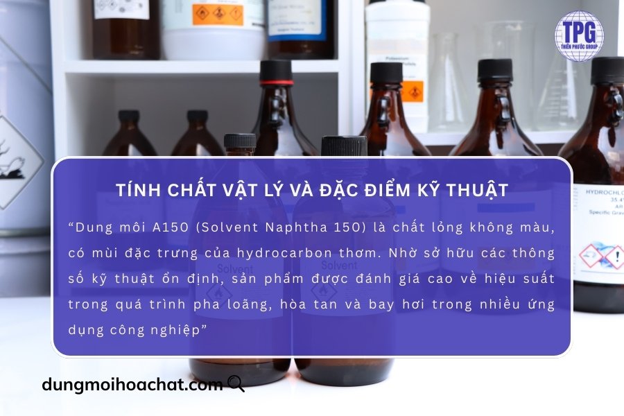 Tính chất vật lý và đặc điểm kỹ thuật 
