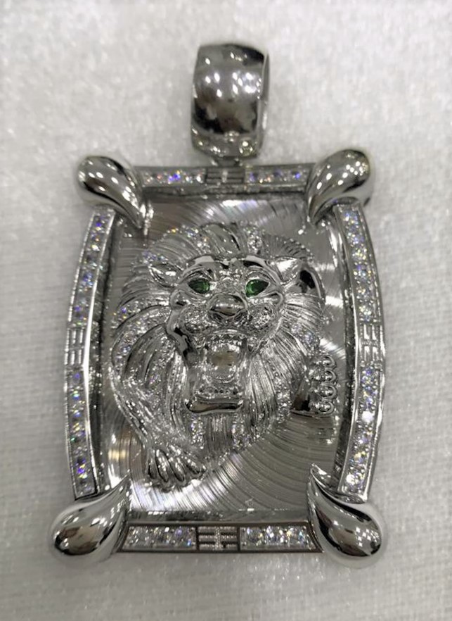 Lion Pendant 4 (Mặt dây chuyền sư tử)