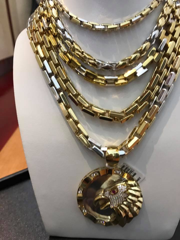 Dây chuyền Italy 18k nhập khẩu nguyên chiếc, sản phẩm độc đáo bậc nhất.