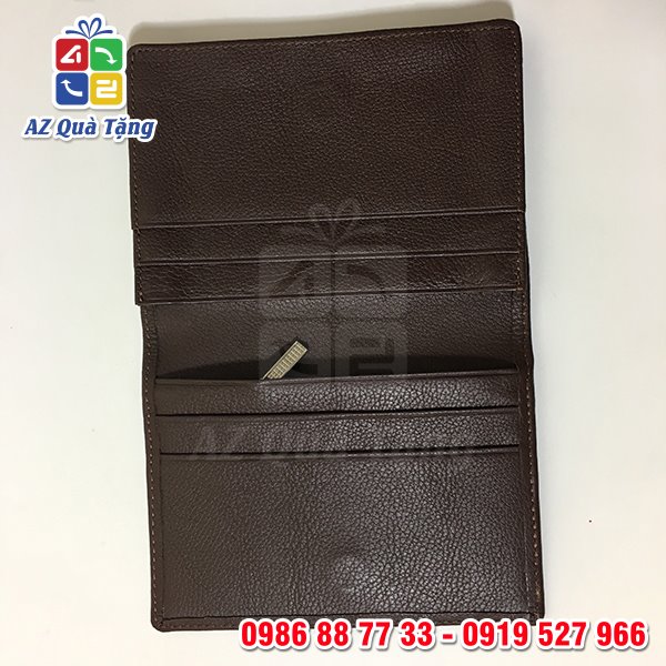 Ví Da Đựng Namecard In Logo AUF - AZ Quà Tặng - 4
