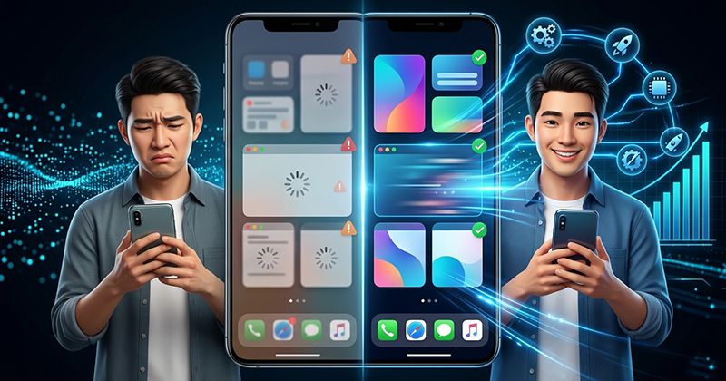 Điện Thoại Dùng Lâu Bị Chậm Thì Xử Lý Thế Nào