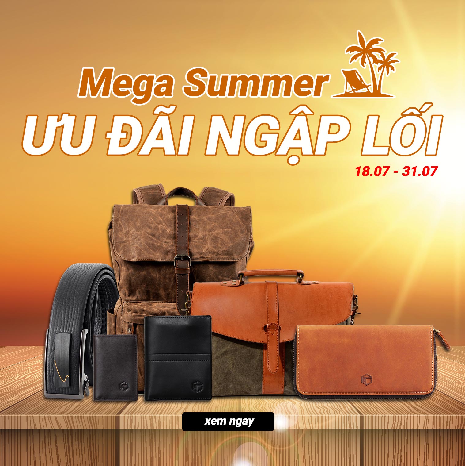 MEGA SUMMER - GIẢM 15% TẤT CẢ SẢN PHẨM