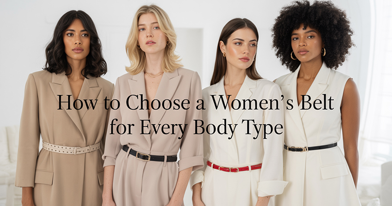 Cách Chọn Thắt Lưng Nữ Hợp Với Mọi Dáng Người