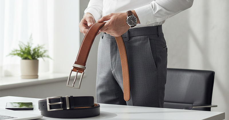 Tips Chọn Thắt Lưng Da Cho Quý Ông Công Sở