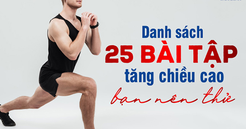 TOP NHỮNG MÔN THỂ THAO TĂNG CHIỀU CAO HIỆU QUẢ NHẤT HIỆN NAY