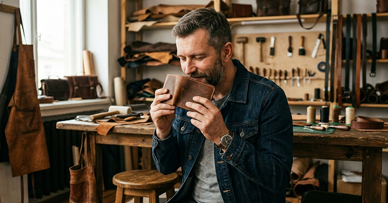 Vì sao đồ da thật lại có một mùi hương 