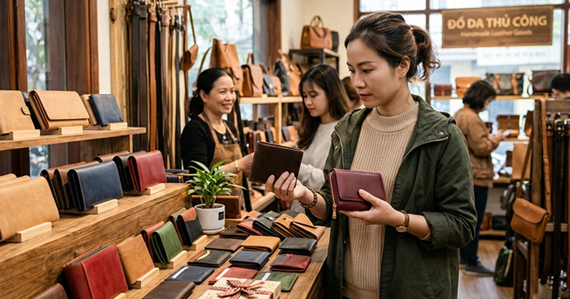 Cách chọn ví da làm quà tặng phù hợp mọi độ tuổi