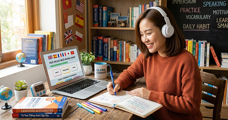 Cách Học Ngoại Ngữ Nhanh Nhất
