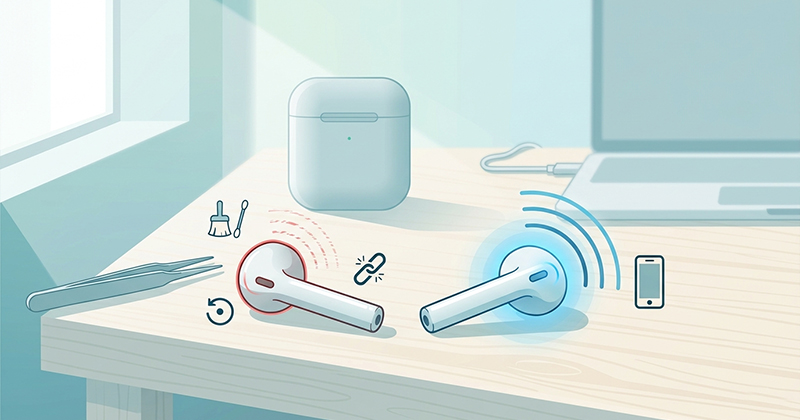 Sửa lỗi tai nghe Bluetooth chỉ nghe được 1 bên đơn giản và hiệu quả