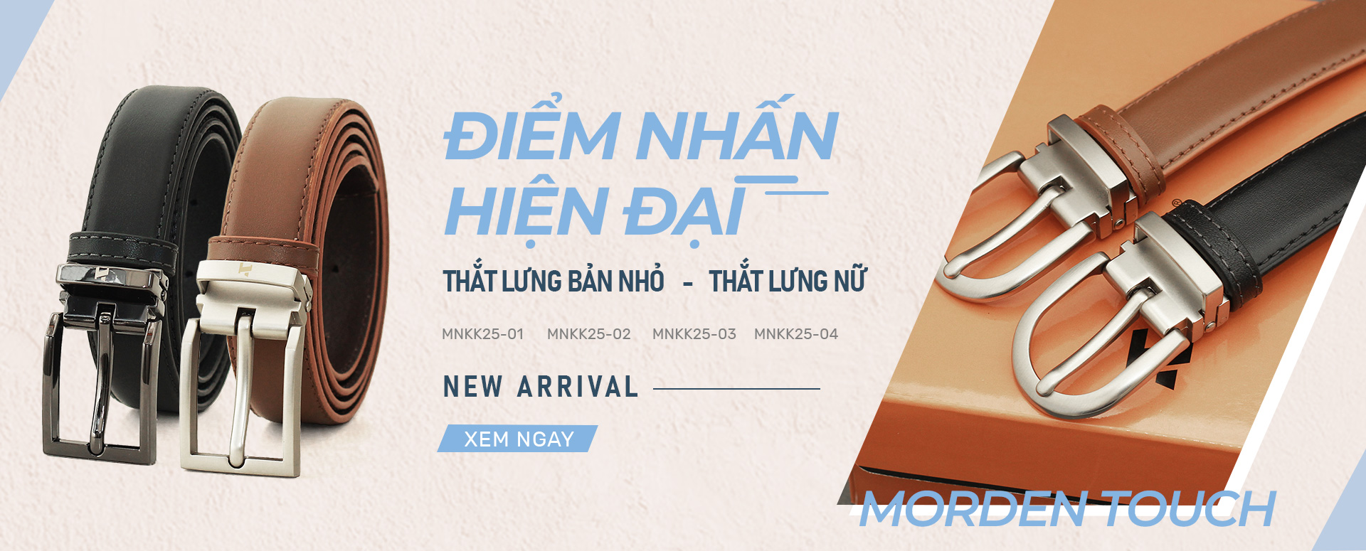 Thắt lưng nam bản nhỏ